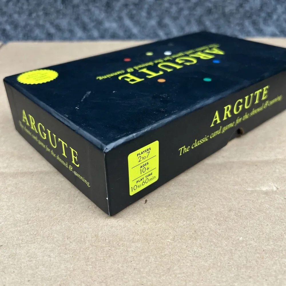 Argute Card Game For The Shrewd & Cunning Seattle Game Co. Deluxe Edition